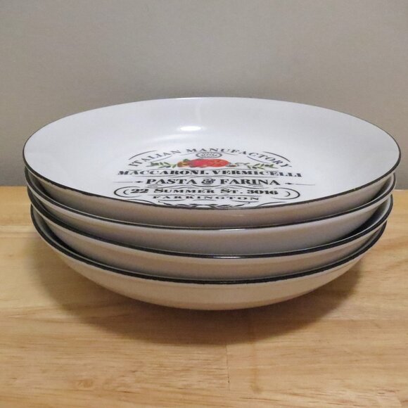 Maxwell & Williams 5 Piece Bari Pasta Bowl Serving Set Porcelain - Picture 4 of 7